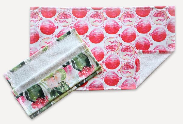 KUCHYNSKÉ UTIERKY MS HOME TROPICAL FRUITS SADA 2 KS 38X60 CM VZOROVANÉ