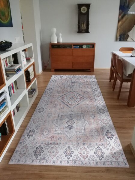 Hanse Home, Kusový koberec Asmar 104009 Old/Pink, 80x150, ružová, obývacia izba
