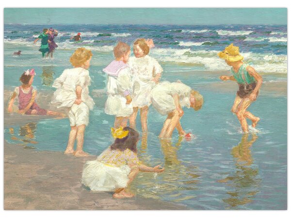 Obraz - Edward Henry Potthast, A Holiday, reprodukcia (70x50 cm)