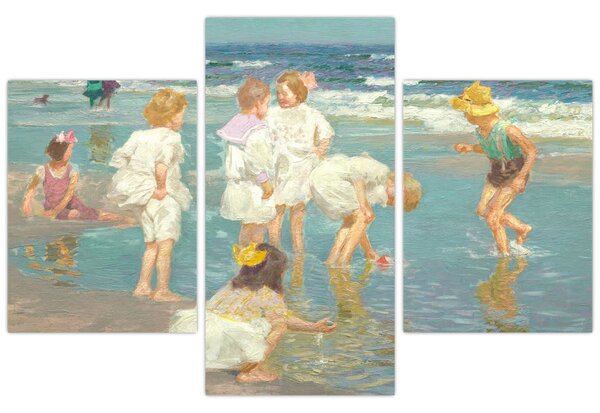 Obraz - Edward Henry Potthast, A Holiday, reprodukcia (90x60 cm)