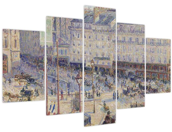 Obraz - Camille Pissarro, The Place du Havre, reprodukcia (150x105 cm)