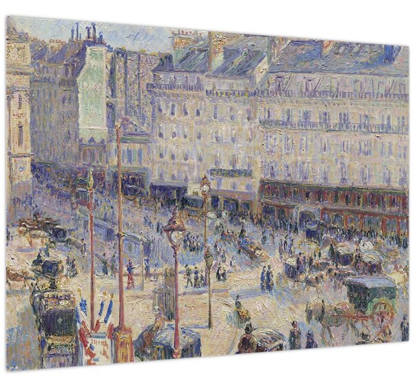Obraz - Camille Pissarro, The Place du Havre, reprodukcia (70x50 cm)