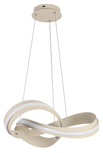 ZÁVESNÉ LED SVIETIDLO, 52/52/120 cm Novel - Interiérové svietidlá
