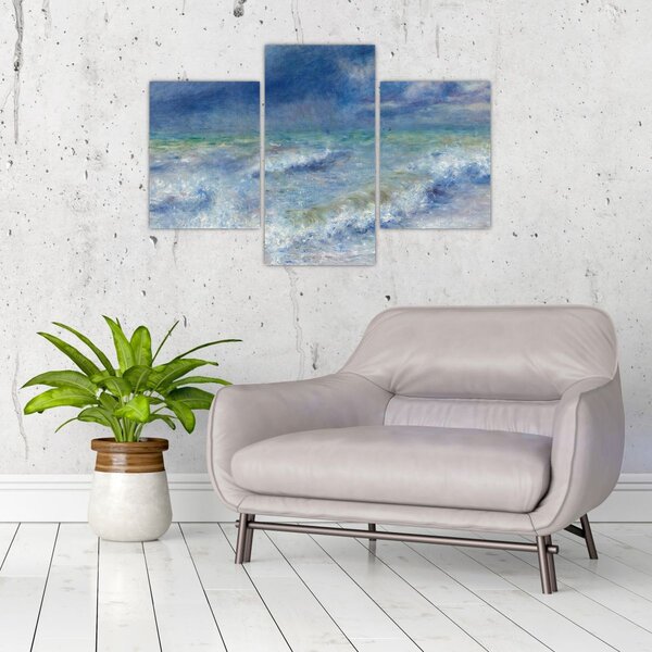 Obraz - Pierre-Auguste Renoir, Seascape, reprodukcia (90x60 cm)