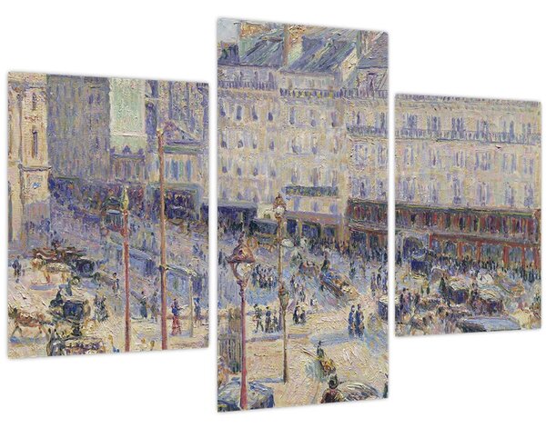 Obraz - Camille Pissarro, The Place du Havre, reprodukcia (90x60 cm)