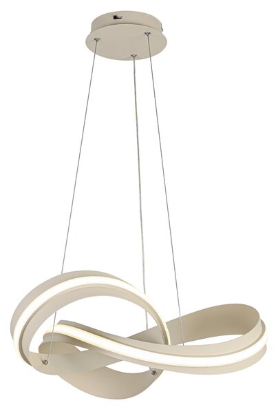 ZÁVESNÉ LED SVIETIDLO, 52/52/120 cm Novel - Interiérové svietidlá