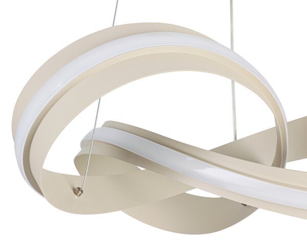 ZÁVESNÉ LED SVIETIDLO, 52/52/120 cm Novel - Interiérové svietidlá