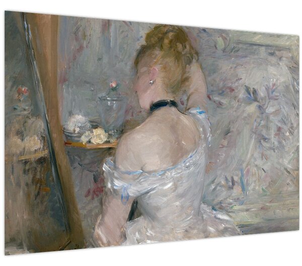 Obraz - Berthe Morisot, Woman at Her Toilette, reprodukcia (90x60 cm)