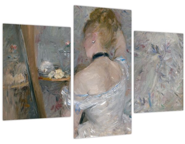 Obraz - Berthe Morisot, Woman at Her Toilette, reprodukcia (90x60 cm)