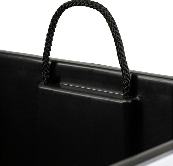 PLASTOVÝ KVETINÁČ PORTO RIFLO 75X39,5X39,5 CM BIELA