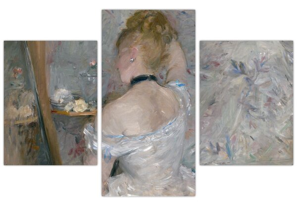 Obraz - Berthe Morisot, Woman at Her Toilette, reprodukcia (90x60 cm)