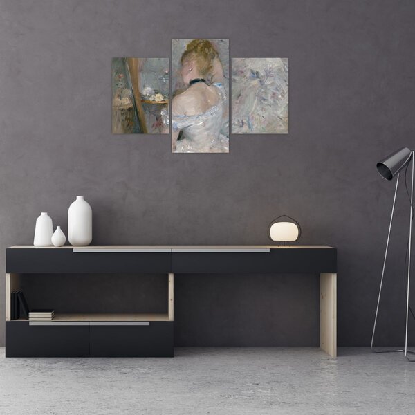 Obraz - Berthe Morisot, Woman at Her Toilette, reprodukcia (90x60 cm)