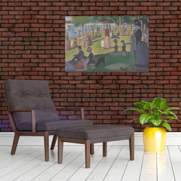 Obraz - Georges Seurat, A Sunday on La Grande Jatte, reprodukcia (90x60 cm)