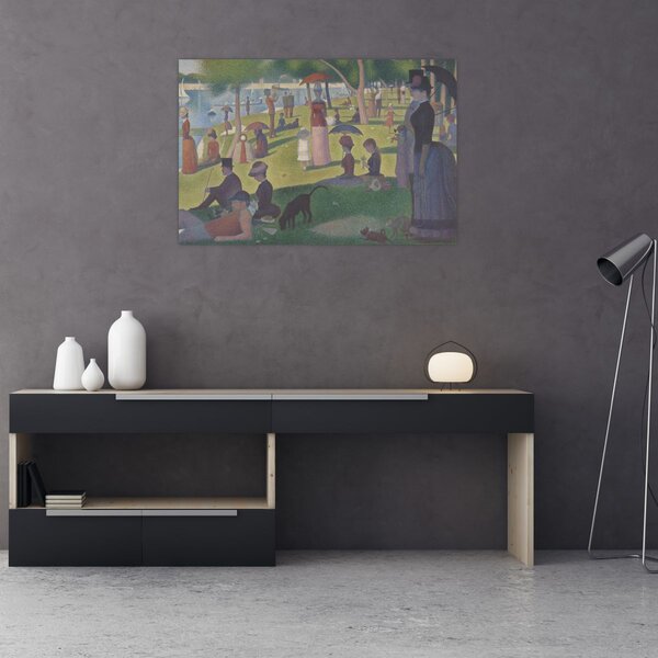 Obraz - Georges Seurat, A Sunday on La Grande Jatte, reprodukcia (90x60 cm)