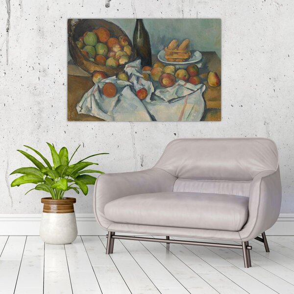 Obraz - Paul Cezanne, The Basket of Apples, reprodukcia (90x60 cm)