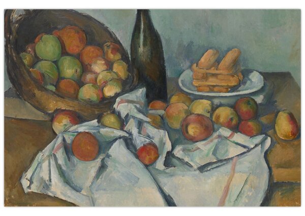 Obraz - Paul Cezanne, The Basket of Apples, reprodukcia (90x60 cm)