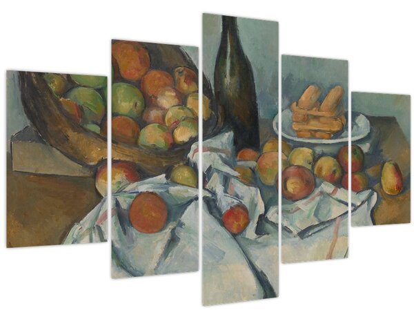 Obraz - Paul Cezanne, The Basket of Apples, reprodukcia (150x105 cm)