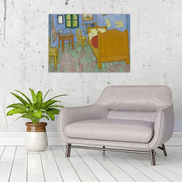 Obraz - Vincent van Gogh, The Bedroom, reprodukcia (70x50 cm)