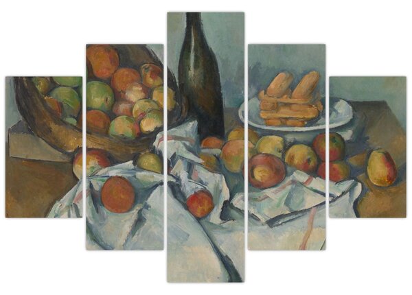 Obraz - Paul Cezanne, The Basket of Apples, reprodukcia (150x105 cm)