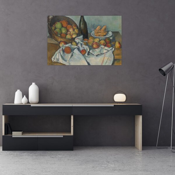 Obraz - Paul Cezanne, The Basket of Apples, reprodukcia (90x60 cm)
