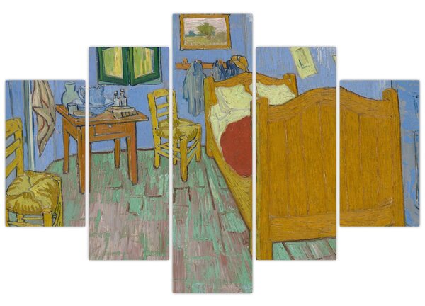 Obraz - Vincent van Gogh, The Bedroom, reprodukcia (150x105 cm)