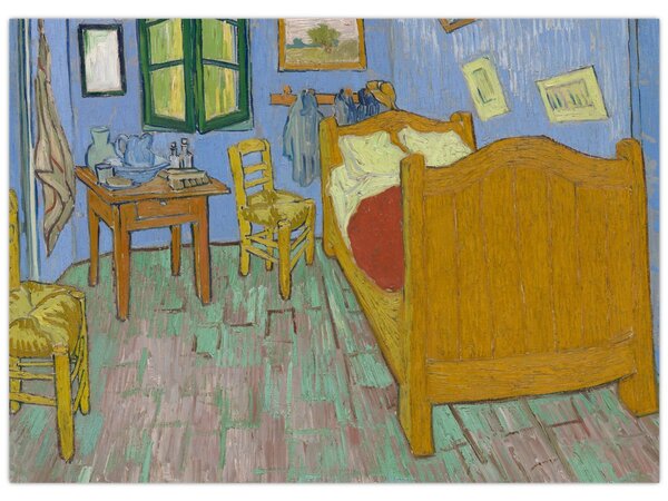 Obraz - Vincent van Gogh, The Bedroom, reprodukcia (70x50 cm)