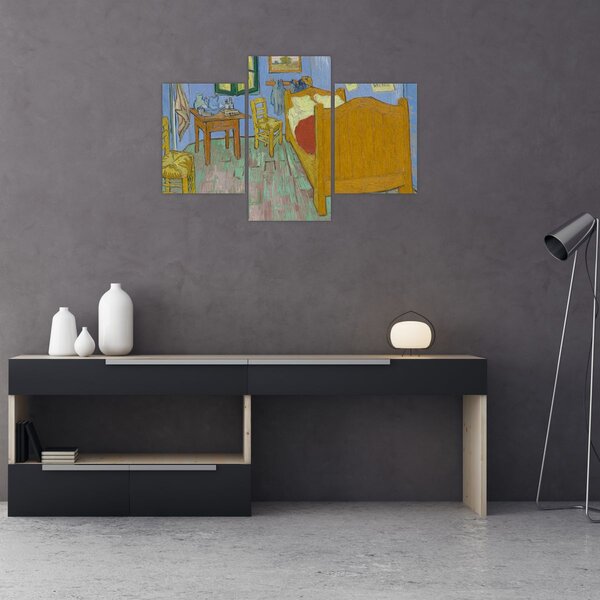 Obraz - Vincent van Gogh, The Bedroom, reprodukcia (90x60 cm)
