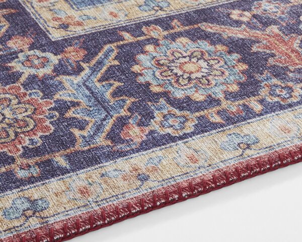 Hanse Home, Kusový koberec Asmar 104000 Plum/Red, 80x150, červená, chodba / predsieň