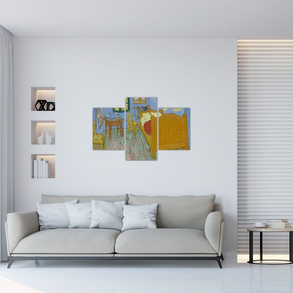 Obraz - Vincent van Gogh, The Bedroom, reprodukcia (90x60 cm)