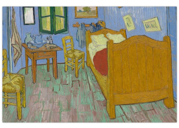 Obraz - Vincent van Gogh, The Bedroom, reprodukcia (90x60 cm)