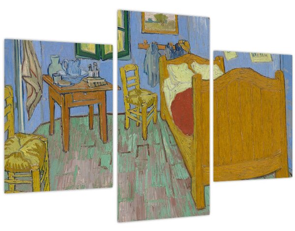Obraz - Vincent van Gogh, The Bedroom, reprodukcia (90x60 cm)