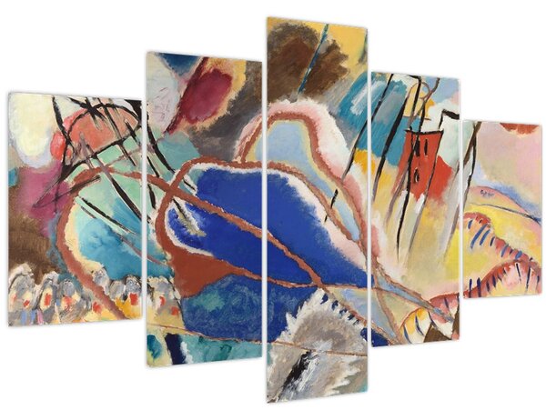 Obraz - Vasily Kandinsky, Improvisation No. 30 (Cannons), reprodukcia (150x105 cm)