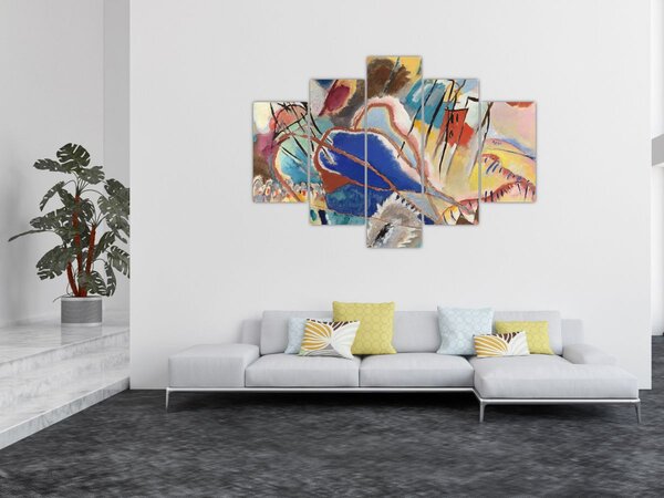 Obraz - Vasily Kandinsky, Improvisation No. 30 (Cannons), reprodukcia (150x105 cm)