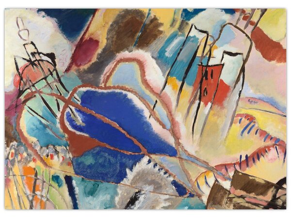 Obraz - Vasily Kandinsky, Improvisation No. 30 (Cannons), reprodukcia (70x50 cm)