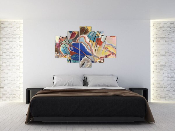 Obraz - Vasily Kandinsky, Improvisation No. 30 (Cannons), reprodukcia (150x105 cm)
