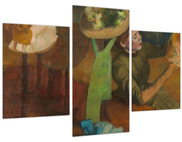 Obraz - Edgar Degas, The Millinery Shop, reprodukcia (90x60 cm)