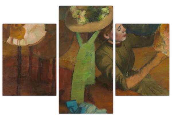 Obraz - Edgar Degas, The Millinery Shop, reprodukcia (90x60 cm)