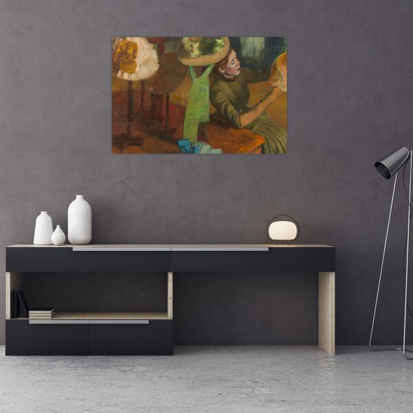 Obraz - Edgar Degas, The Millinery Shop, reprodukcia (90x60 cm)