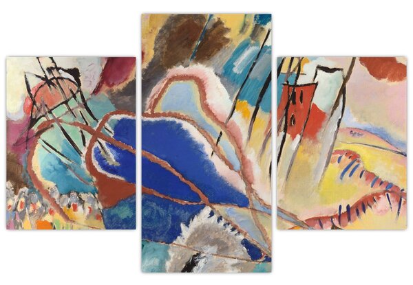 Obraz - Vasily Kandinsky, Improvisation No. 30 (Cannons), reprodukcia (90x60 cm)