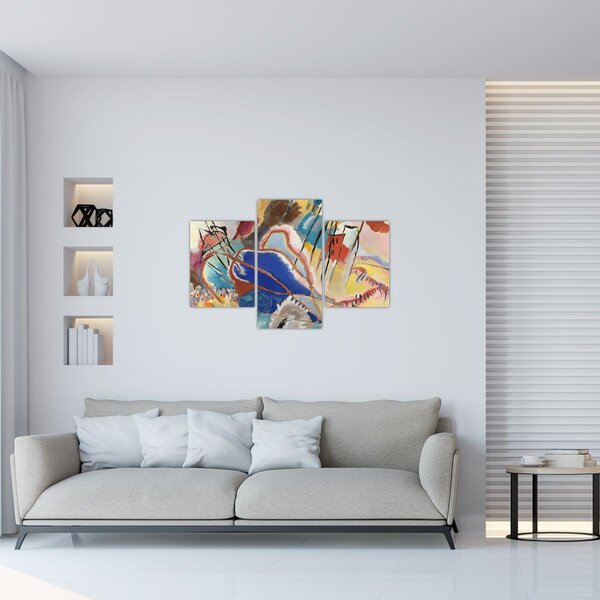Obraz - Vasily Kandinsky, Improvisation No. 30 (Cannons), reprodukcia (90x60 cm)