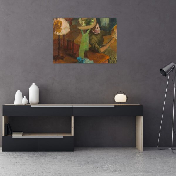 Obraz - Edgar Degas, The Millinery Shop, reprodukcia (70x50 cm)