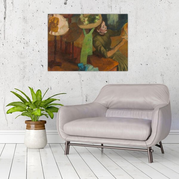 Obraz - Edgar Degas, The Millinery Shop, reprodukcia (70x50 cm)