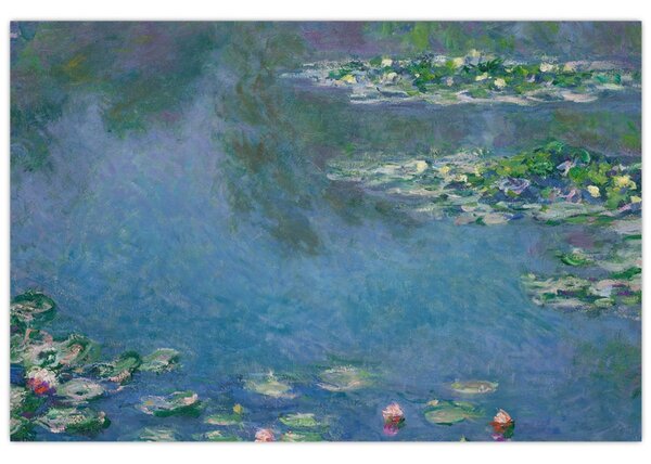 Obraz - Claude Monet, Water Lilies, reprodukcia (90x60 cm)