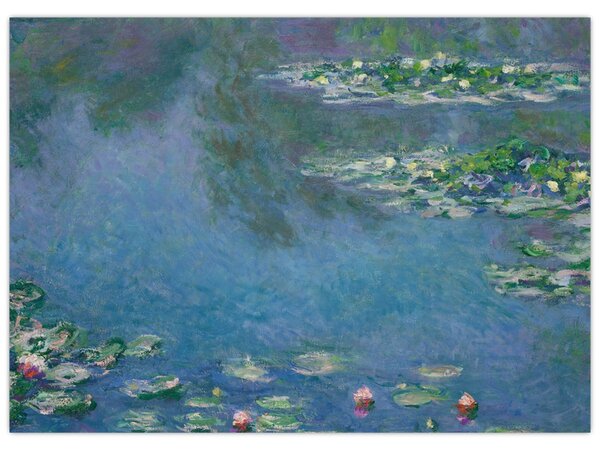 Obraz - Claude Monet, Water Lilies, reprodukcia (70x50 cm)