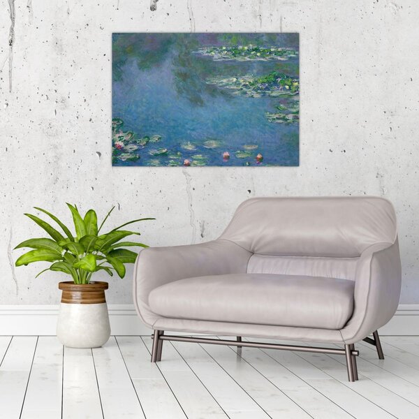 Obraz - Claude Monet, Water Lilies, reprodukcia (70x50 cm)