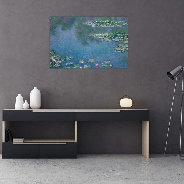 Obraz - Claude Monet, Water Lilies, reprodukcia (90x60 cm)