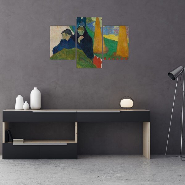 Obraz - Paul Gauguin, Arlésiennes (Mistral) , reprodukcia (90x60 cm)