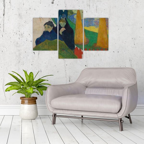 Obraz - Paul Gauguin, Arlésiennes (Mistral) , reprodukcia (90x60 cm)