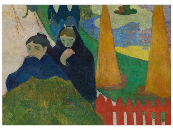 Obraz - Paul Gauguin, Arlésiennes (Mistral) , reprodukcia (70x50 cm)