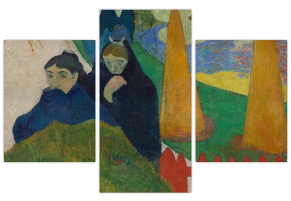 Obraz - Paul Gauguin, Arlésiennes (Mistral) , reprodukcia (90x60 cm)